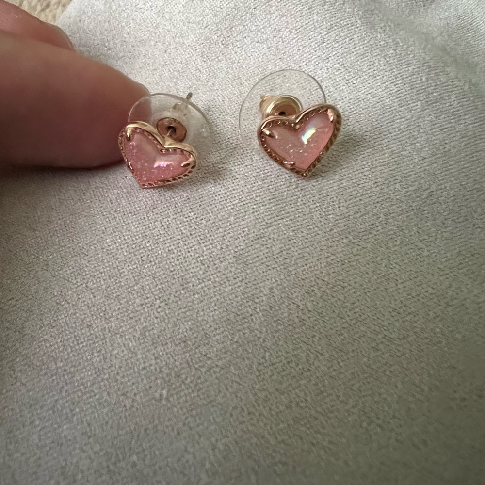 Kendra Scott Heart Earrings